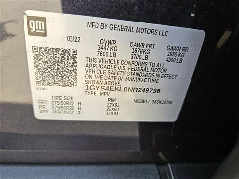 Used 2022 Cadillac Escalade Sport AWD/4WD image 23