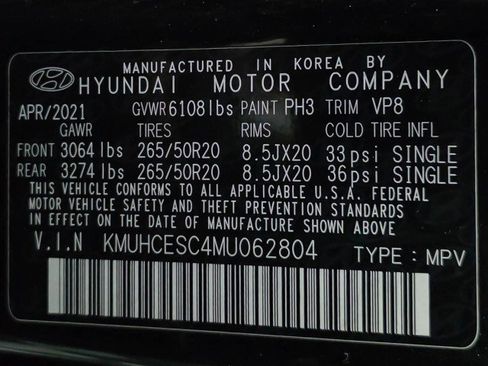 Used 2021 Genesis GV80 3.5T w/ Advanced Package 06 image 49