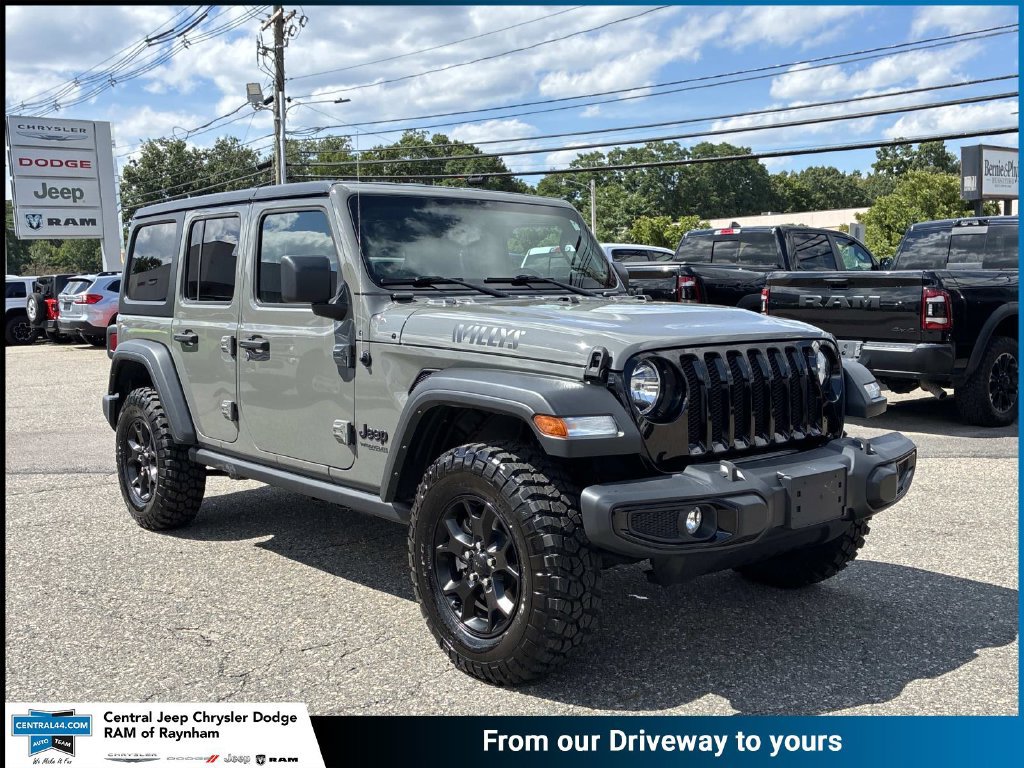 Certified 2022 Jeep Wrangler Unlimited Sport AWD/4WD image 1