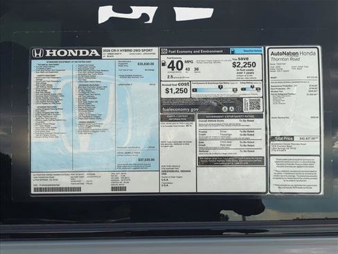 New 2026 Honda CR-V Sport image 21