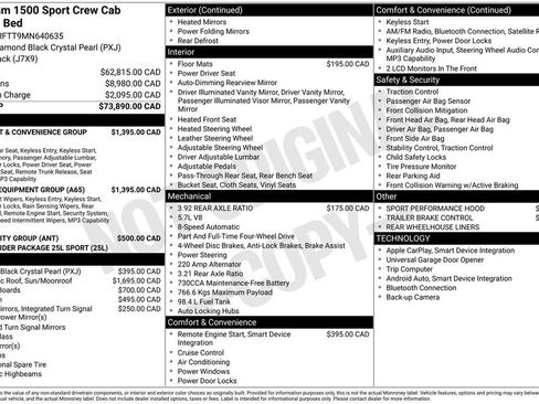 Used 2021 RAM 1500 Sport w/ Level 2 Equipment Group AWD/4WD image 14