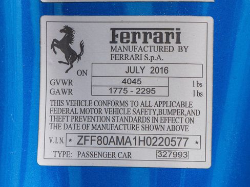Used 2017 Ferrari 488 Spider RWD image 19