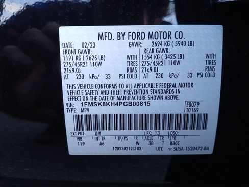 Used 2023 Ford Explorer ST-Line w/ Class IV Trailer Tow Package AWD/4WD image 31