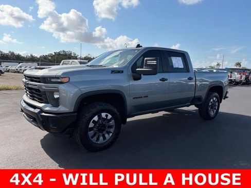 Used 2024 Chevrolet Silverado 2500 Custom w/ Custom Value Package AWD/4WD image 3