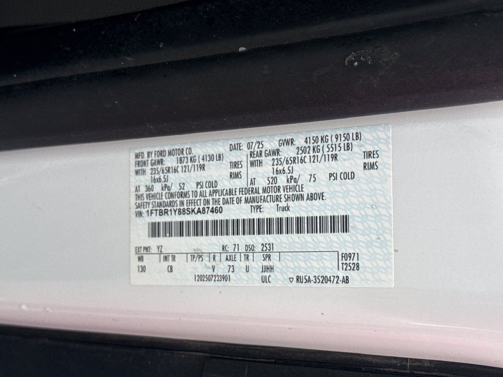Used 2025 Ford Transit 250 Low Roof w/ Exterior Upgrade Package RWD image 35