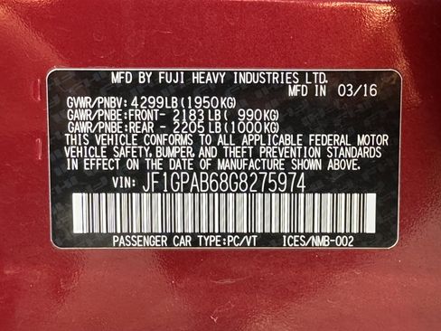 Used 2016 Subaru Impreza 2.0i Premium image 22