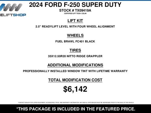 Used 2024 Ford F250 Lariat w/ Chrome Package AWD/4WD image 2