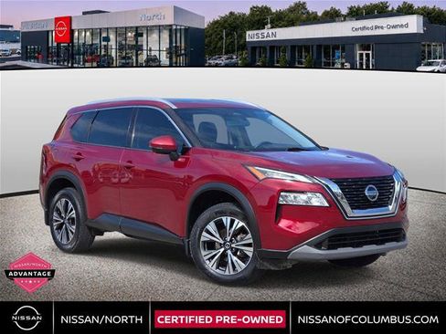 Certified 2021 Nissan Rogue SV w/ Premium Package AWD/4WD image 1