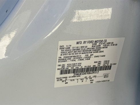 Used 2019 Ford Flex Limited image 37