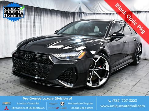Used 2025 Audi RS 6 performance w/ Black Optic Package AWD/4WD image 1