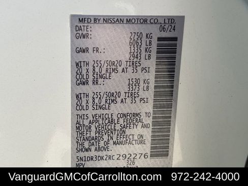 Used 2024 Nissan Pathfinder Platinum image 32