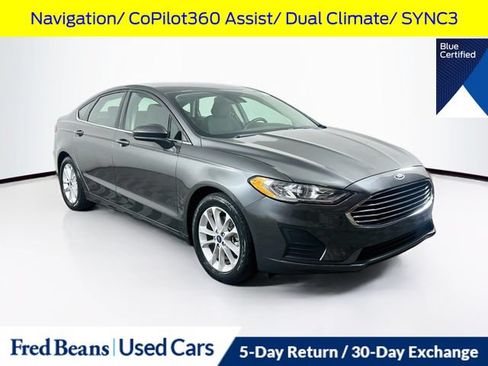 Certified 2020 Ford Fusion SE FWD image 1