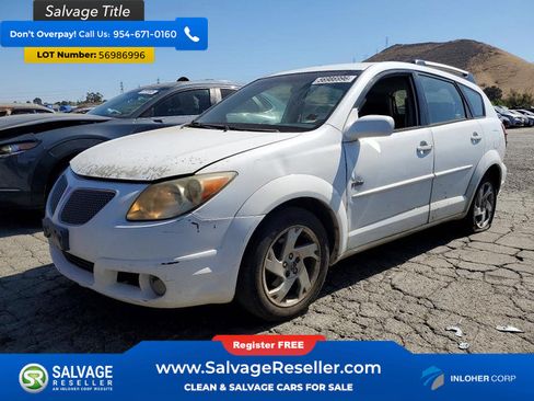 Used 2005 Pontiac Vibe w/ Power Group Value Package FWD image 1