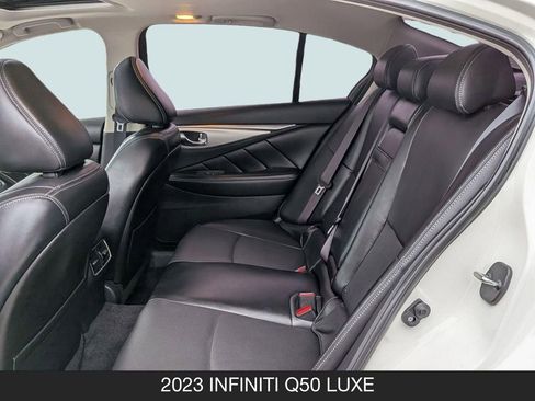 Used 2023 INFINITI Q50 Luxe w/ Cargo Package RWD image 19