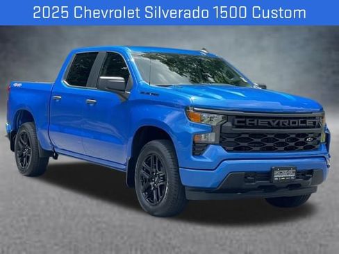 New 2025 Chevrolet Silverado 1500 Custom w/ LPO, Dark Essentials Package image 1