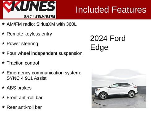 Used 2024 Ford Edge SEL AWD/4WD image 2