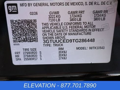 New 2026 GMC Sierra 1500 Elevation w/ Elevation Premium Package AWD/4WD image 32