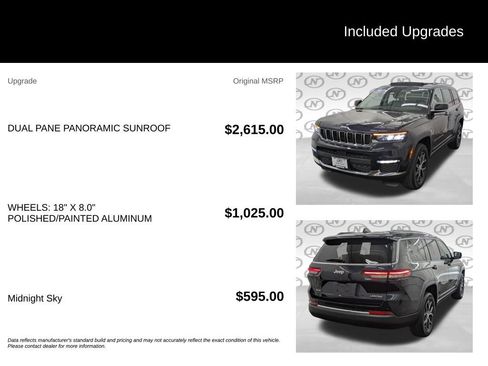 Used 2023 Jeep Grand Cherokee L Limited AWD/4WD image 3