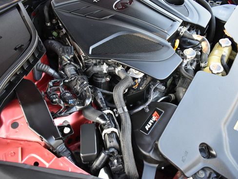 Used 2021 INFINITI Q50 Red Sport 400 w/ Proactive Package image 48