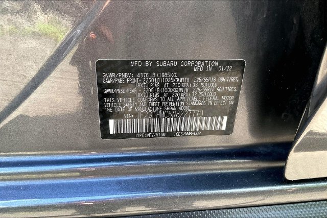 Used 2022 Subaru Crosstrek 2.5i Limited w/ Moonroof Package 1 AWD/4WD image 35