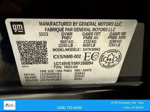 Used 2024 GMC Sierra 3500 AT4 w/ AT4 Premium Plus Package AWD/4WD image 11