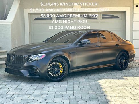 Used 2018 Mercedes-Benz E 63 AMG S image 1