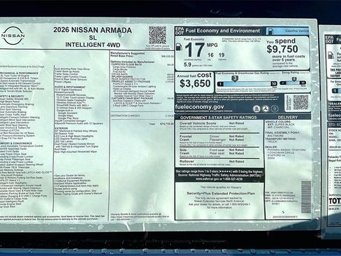 New 2026 Nissan Armada SL image 13