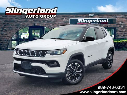 Used 2023 Jeep Compass Limited w/ Sun and Sound Group AWD/4WD image 1