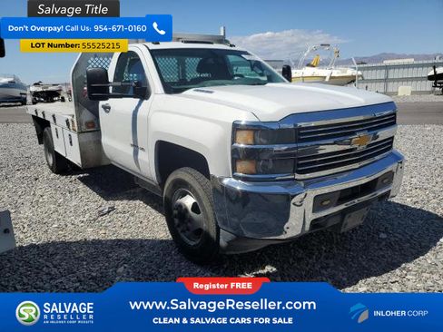 Used 2015 Chevrolet Silverado 3500 W/T RWD image 5