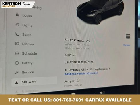 Used 2025 Tesla Model 3 Long Range AWD/4WD image 8