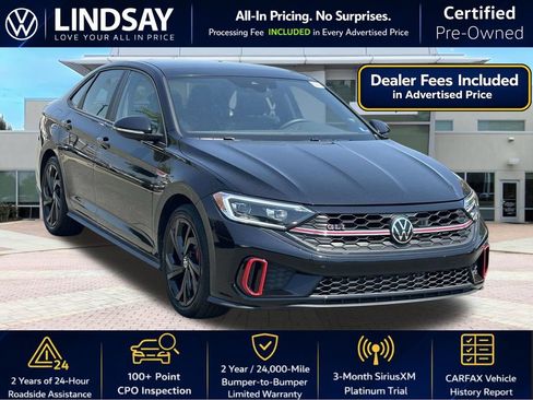 Used 2024 Volkswagen Jetta GLI Autobahn w/ GLI Black Package FWD image 1