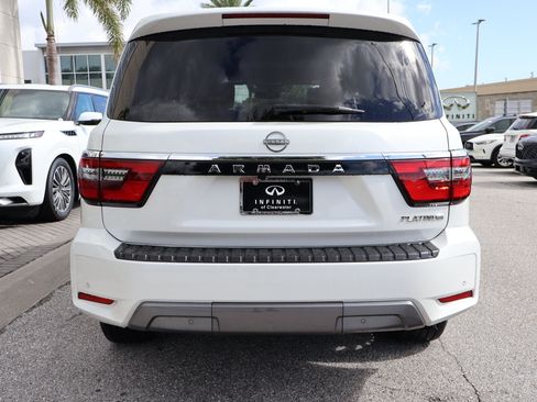 Used 2023 Nissan Armada Platinum w/ Captain's Chairs Package RWD image 8
