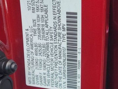 Certified 2022 Honda CR-V EX image 32