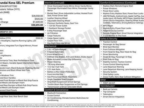 New 2026 Hyundai Kona SEL Premium image 25