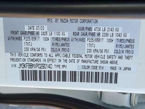 Certified 2023 MAZDA CX-5 AWD 2.5 S w/ Select Package image 28