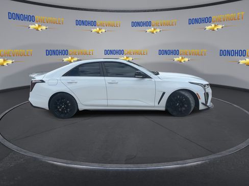 Used 2022 Cadillac CT4 V Blackwing w/ Carbon Fiber 1 Package RWD image 12
