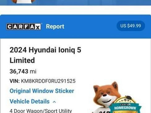 Used 2024 Hyundai Ioniq 5 Limited AWD/4WD image 52