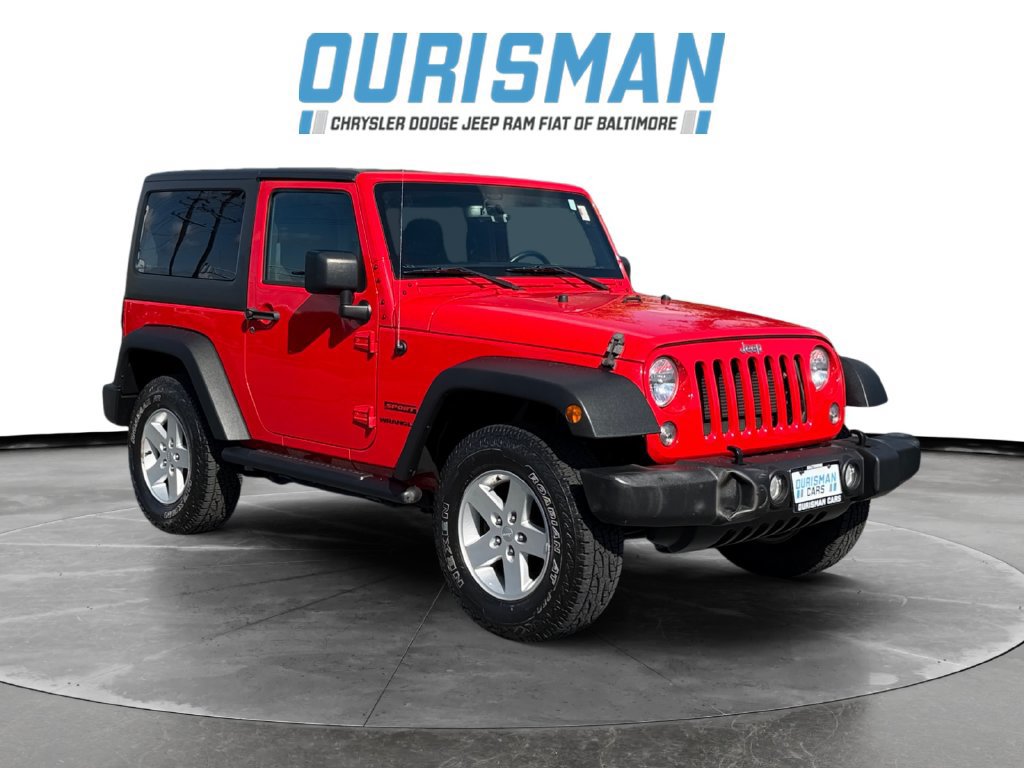 Used 2017 Jeep Wrangler Sport w/ Quick Order Package 24S AWD/4WD image 1