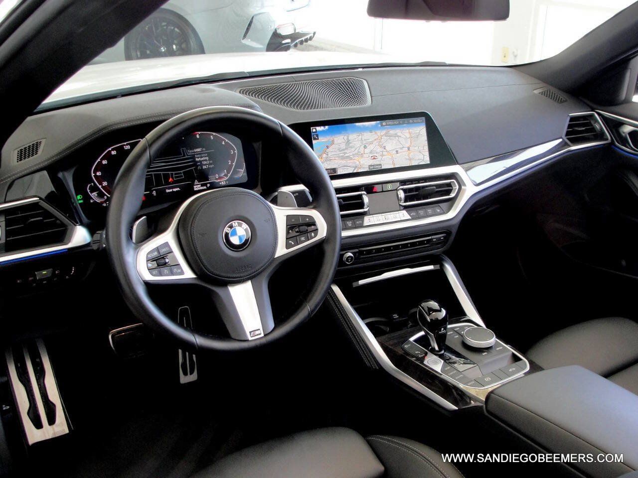Used 2022 BMW 430i Convertible w/ M Sport Package RWD image 32
