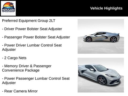 Used 2023 Chevrolet Corvette Stingray Preferred Cpe w/ Z51 Performance Package RWD image 19