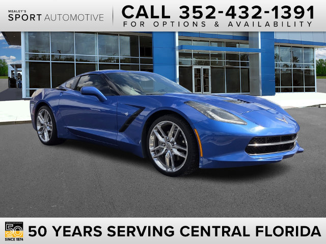 Used 2019 Chevrolet Corvette Stingray Coupe w/ Battery Protection Package RWD image 1