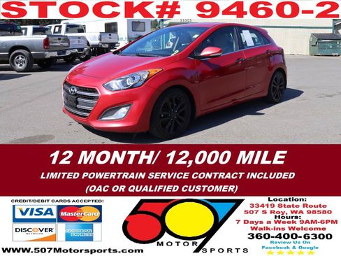 Used 2016 Hyundai Elantra GT w/ Option Group 02 FWD image 3