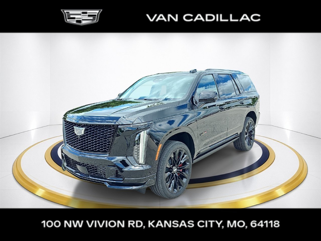 New 2026 Cadillac Escalade V w/ LPO, ONYX Package AWD/4WD image 1