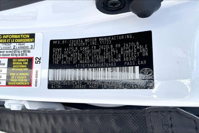 Used 2024 Toyota Camry SE FWD image 16