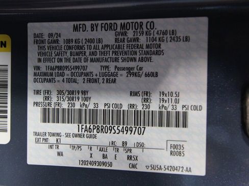 Used 2025 Ford Mustang Dark Horse w/ Dark Horse Handlin Package image 45