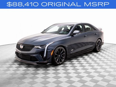 Certified 2025 Cadillac CT4 V Blackwing w/ Carbon Fiber 1 Package image 1