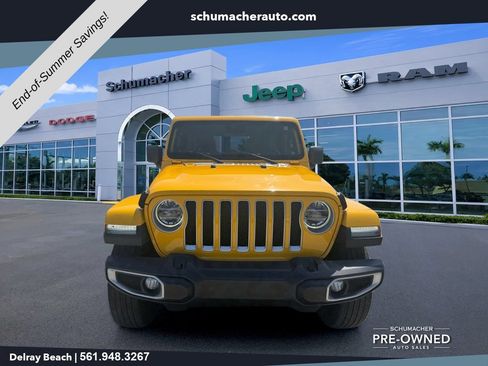 Used 2021 Jeep Wrangler Unlimited Sahara AWD/4WD image 2