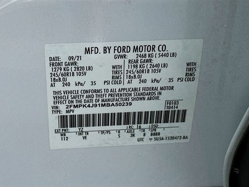 Used 2021 Ford Edge SEL AWD/4WD image 30