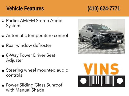 Used 2025 Chevrolet Trax ACTIV w/ Sunroof Package FWD image 5