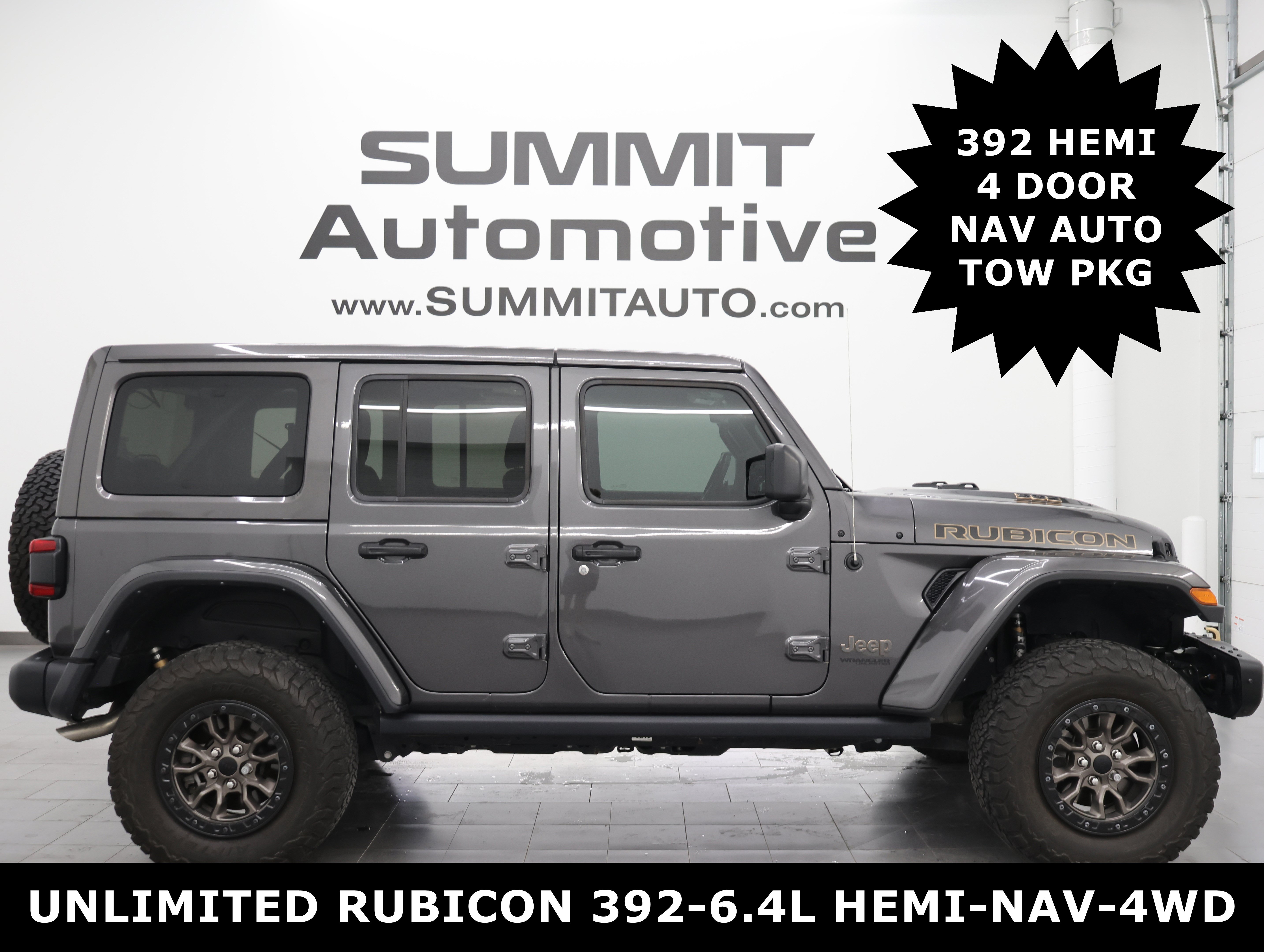 Used 2021 Jeep Wrangler Unlimited Rubicon w/ Trailer Tow Package AWD/4WD 360° Tour